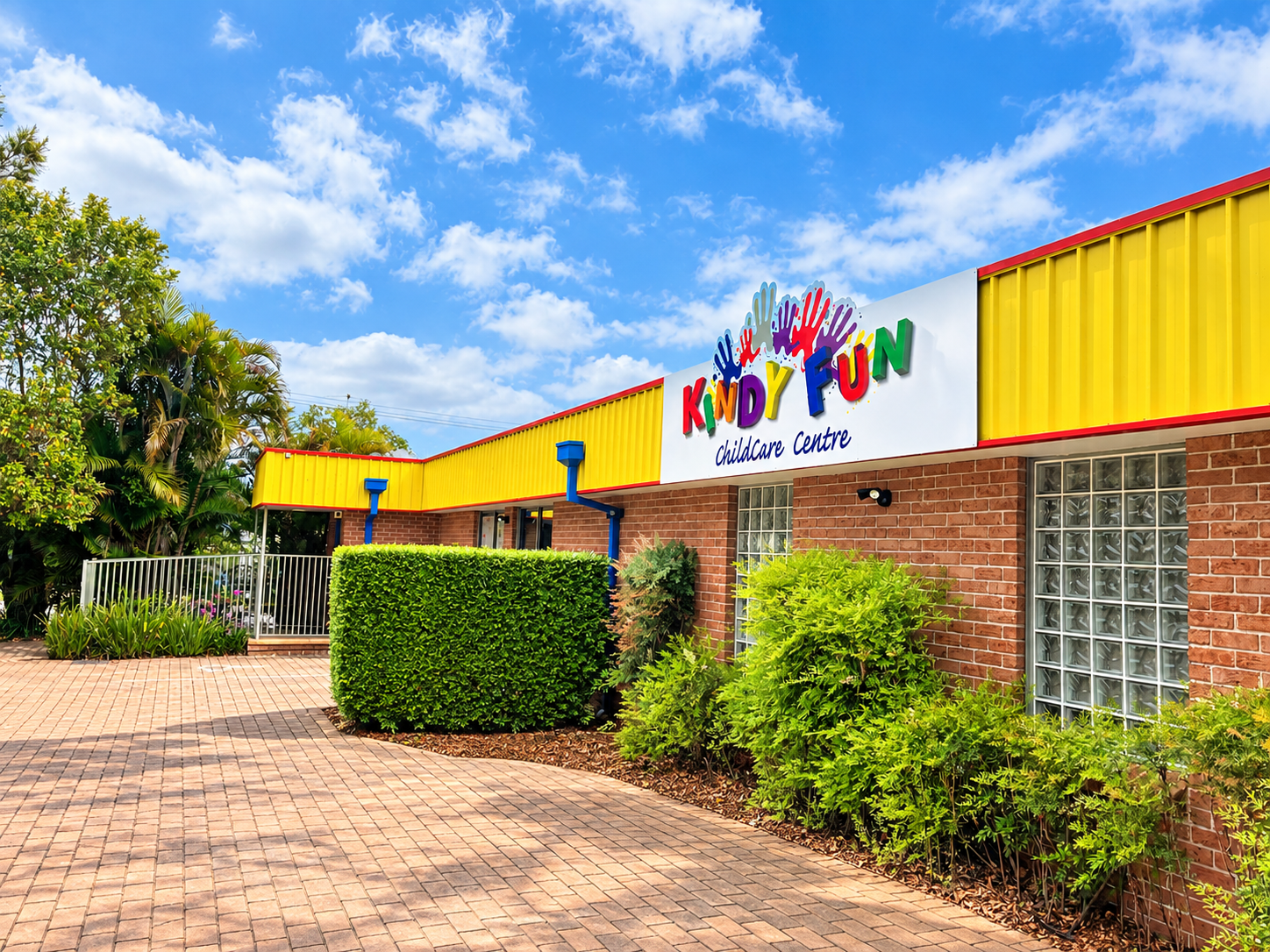 Street view of Kindy Fun Caringbah childcare centre, 27 Woodfield Blvd